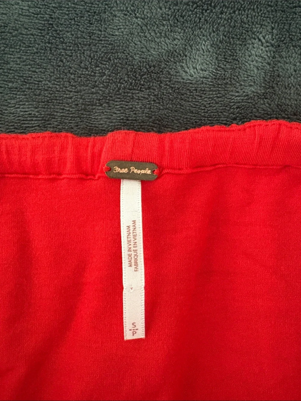 Free People Red Top